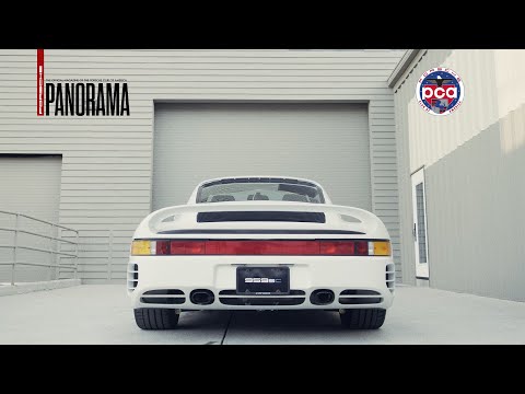 Canepa and his 800-horsepower Porsche 959 SC