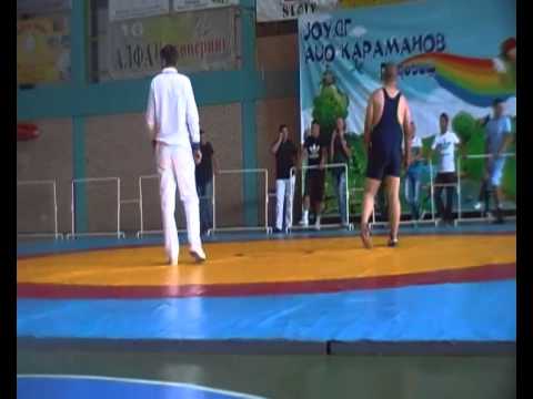 100.kg.Tasevski F (Balkanec) vs Krstev Kristijan (Bucim) , Drzavno prv za kadeti, 08.06.2013,