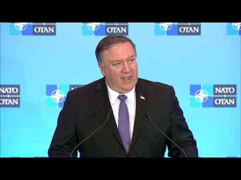 Secretary Pompeo Opens a Press Availability at NATO Foreign Ministerial 2019