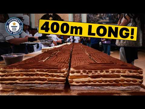 How Long Would it Take You to Eat the Longest Tiramisu in the World?