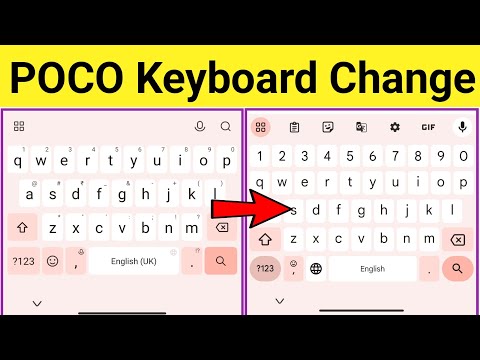 Poco mobile me keyboard change kaise karen / how to change keyboard in poco m6 pro