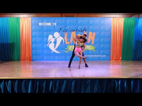 Fujairah Latin Festival 2014, Show's Day 2"Dadino and aline"