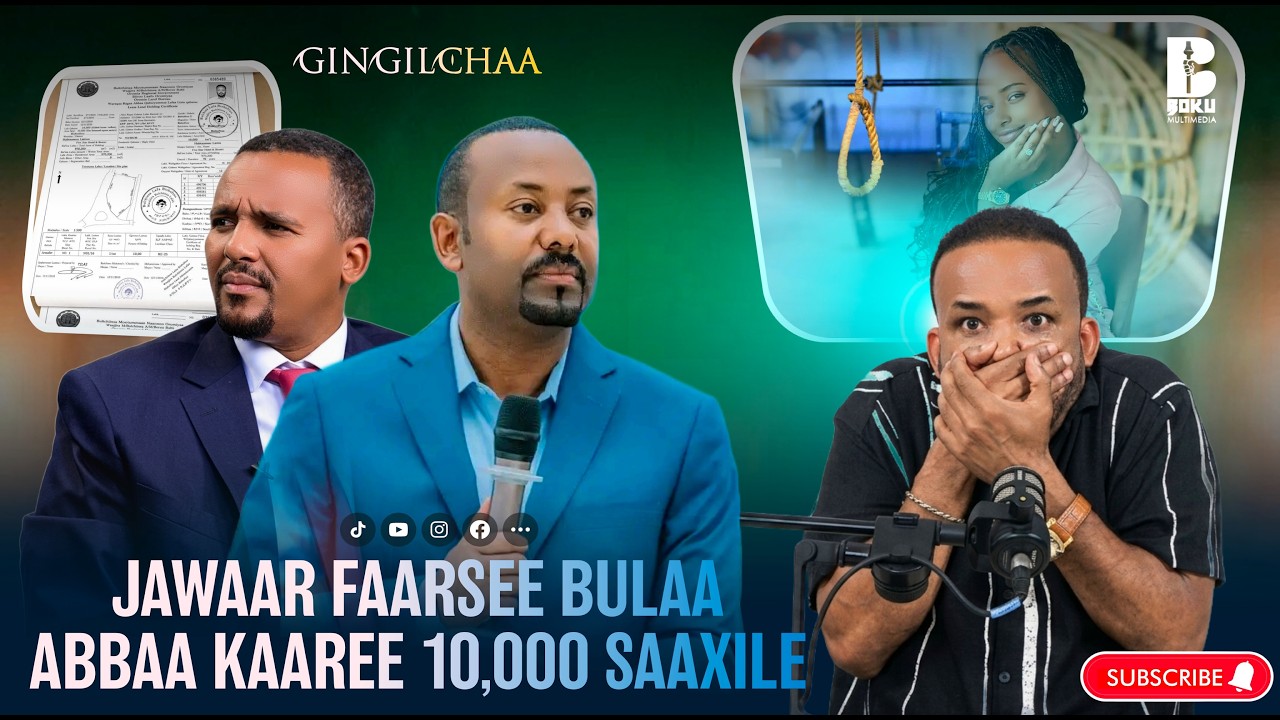Gingilchaa: Jawar Mohamed Faarsee bulaa Abbaa kaaree 10,000 saaxile