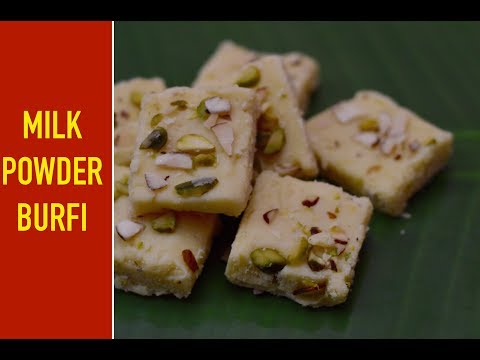 Milk Powder Burfi|Easy & Instant Burfi under 10 minutes|स्पेशल मिल्क पाउडर बर्फी 10 मिनट में बनायें