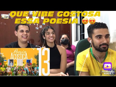 MINHA IRMÃ E O ALLEX REAGINDO Poesia Acústica #13