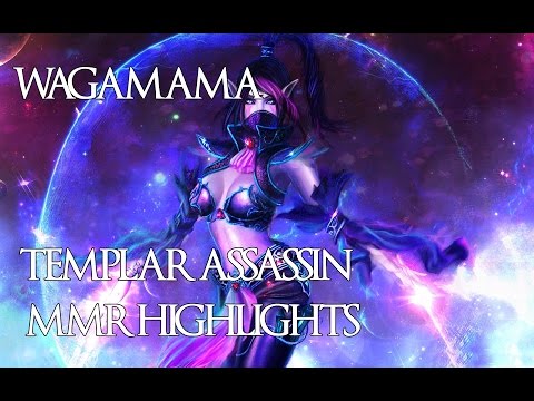 Wagamama Templar Assassin - Dota 2 MMR Highlights