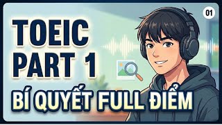 Chinh Phục TOEIC Part 1: Luyện Nghe Chuẩn Đề Thi – Hình ảnh, Script, Phiên Âm, Dịch Nghĩa |1 #toeic