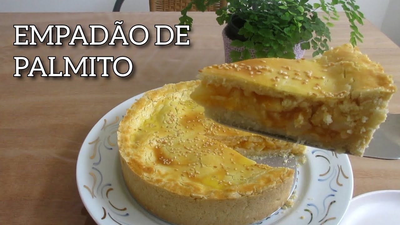 EMPADÃO DE PALMITO SEM GLÚTEN (feito com farinha de arroz) | FAÇA E VENDA |GANHE DINHEIRO COM EMPADA