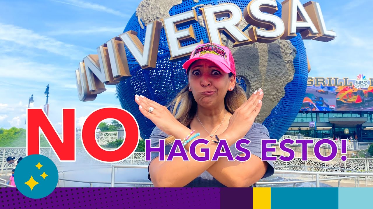 🚨13 ERRORES a evitar en UNIVERSAL STUDIOS Orlando🚨