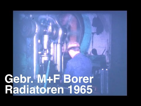 1965 Gebr. M+F Borer Heizkörperproduktion