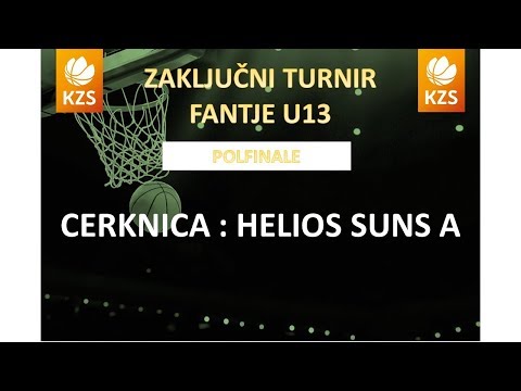 F4MU13 - Cerknica : Helios Suns A - polfinale - Sezona 2016/17