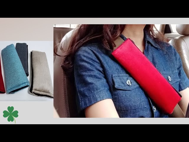 Vídeo relacionado con HECKBO Almohadilla para coche con dibujo de astronautas para niños - lavable a máquina - suave, tacto de peluche - almohadilla cinturón de seguridad, funda de cinturón