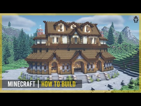 Minecraft How to Build a Mercenary Guild (Tutorial)