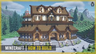 Minecraft How to Build a Mercenary Guild (Tutorial)