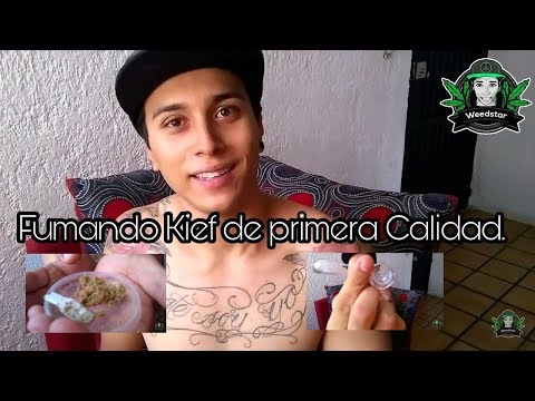 Smoking good weed and top quality kief (+18) New glass pipe.