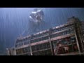 Jurassic Park III Spinosaurus Attacks Boat Edited Without Charlie Barney