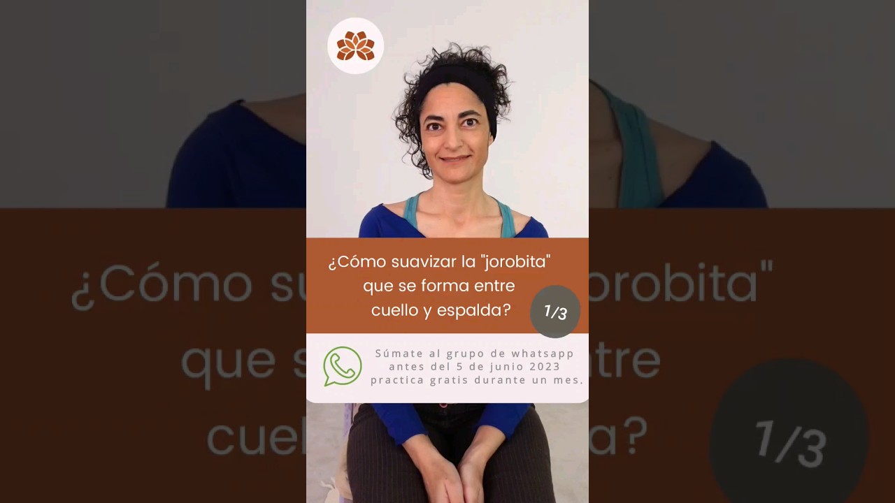 ¿Cómo suavizar la “jorobita” que se forma entre cuello y espalda? - 1/3