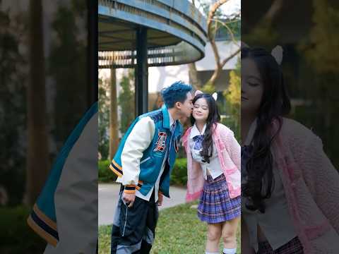 Flip It, Kiss It! 💋🎯 #lilymeow #lilymiumiu  #couplegoals #schoolcrush #schooldrama