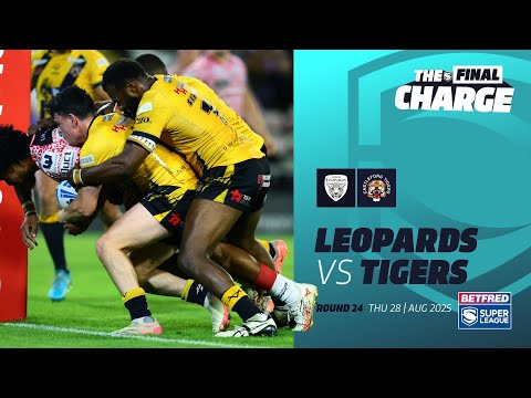 Highlights | Leigh Leopards v Castleford Tigers | 2025 Betfred Super League | Round 24