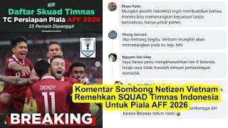 Download lagu Vietnamese Netizens' Arrogant Comments Underestimate the Indonesian National Team's Squad for the... mp3