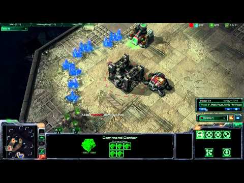 SC2 Planetary Fortress Rush