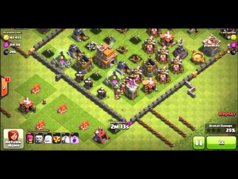 Clash of clans lvl 37   another easy win