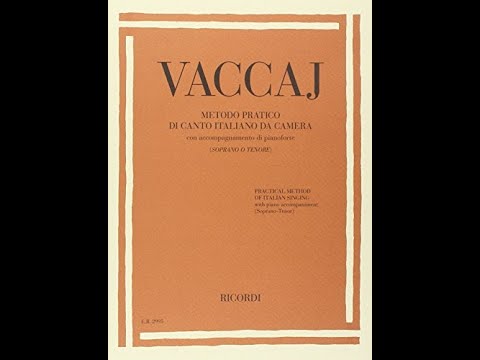 N. Vaccaj - Quell'onda che ruina - KARAOKE (Soprano/Tenore) piano tutorial by Antonio De Angelis