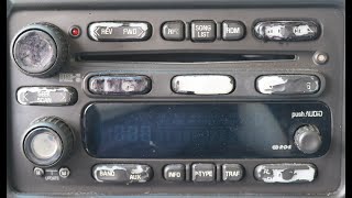 Chevrolet Avalanche Car Stereo Removal and Buttons - Car Stereo HELP