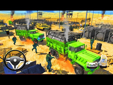 Army Cargo Truck Transport - Army Cargo Transport Truck Sim - Android Gameplay