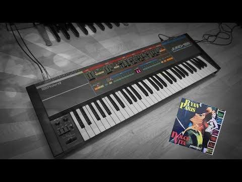 Roland Juno-106 - synthesizer sound design tutorial - Ryan Paris "Dolce Vita"
