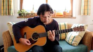 Sometimes In The Night - Acoustic Slide Guitar Solo - Helmut Bickel