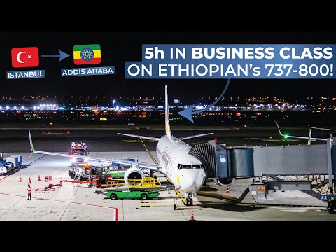 YouTube thumbnail for Ethiopian Airlines Boeing 737-800 Passenger