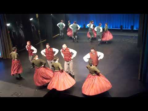 Mērdzenietis ,I.Dreļa horeogrāfija , tautas mūzika, dejo VPDK Rundāle