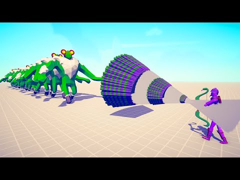 ZOMBIE ICE GIANT ARMY vs EVERY GOD - Totally Accurate Battle Simulator TABS