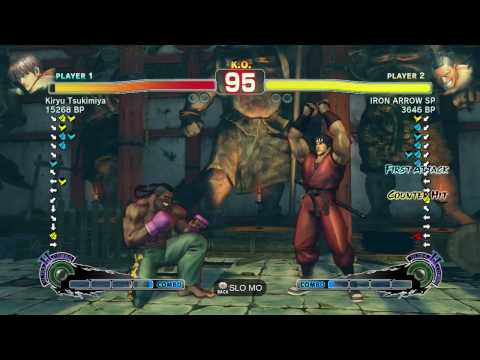 SSF4 - Kiryu Tsukimiya (Guy) vs. IRON ARROW SP (DeeJay)