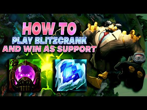 #1 BLITZCRANK WORLD SHOWS YOU HOW TO PLAY BLITZ THE RIGHT WAY! CARRY AS SUPPORT! - League of Legends