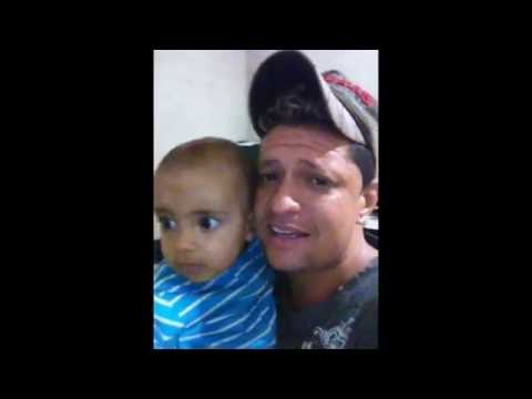 deny sillva cantado com seu filho rafael