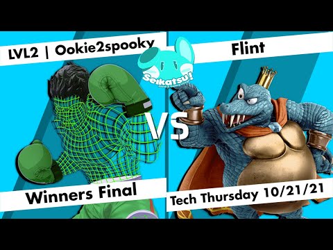 LVL2 | Ookie2spooky (Little Mac) vs Flint (King K. Rool, Isabella, Wolf) - WF - Tech Thurs 10/21/21