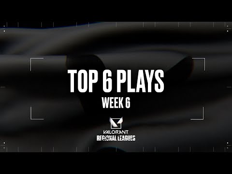 Top 6 Plays | EMEA Regional Leagues Week 6