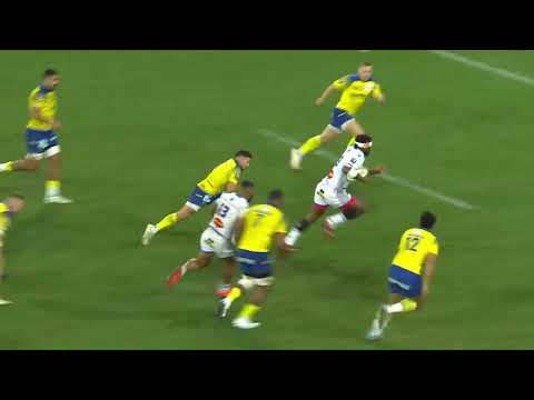 TOP 14 - Essai de Josaia RAISUQE (ASM) - ASM Clermont - Castres Olympique - Saison 2022/2023