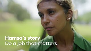 Jobs that Matter: A Day in the Life, Hamsa’s story