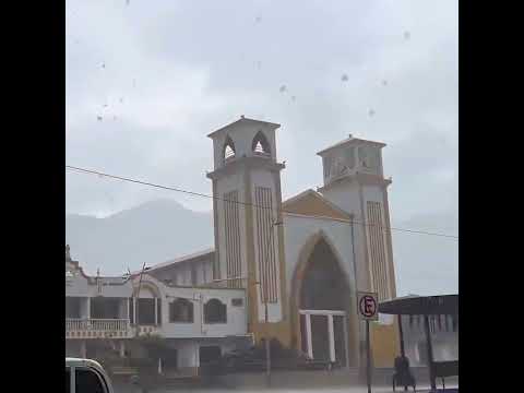 Esta 29 de septiembre, el cantón Gonzanamá, recibió un fuerte aguacero #ecuador #Gonzanamá #lluvia