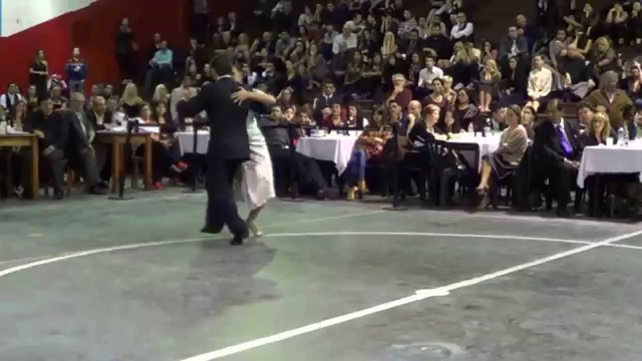 Jimena Hoeffner y Fernando Carrasco Tango "Cachirulo" Club Atlético Milonguero (10-05-14)  1/2