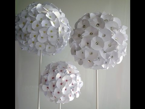 comment construire une fleur en papier