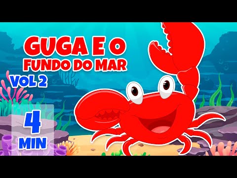 Guga e o Fundo do Mar vol 2 - Giramille 4 min | Desenho Animado Musical