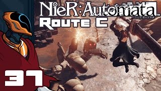 Let's Play NieR: Automata - PS4 Gameplay Part 37 - Wannabe Hacker