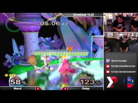 SG 15.02 - Muscat (Peach) vs Shakyy (Ice Climbers) - SSBM
