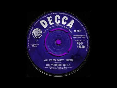 You know what I mean / The Vernons Girls.