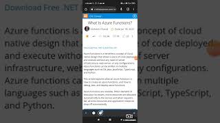Download the video "Why and When to use Azure Functions"