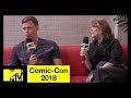 Bill Skarsgård And Sissy Spacek On Castle Rock Stephen King More Comic Con 2018 MTV